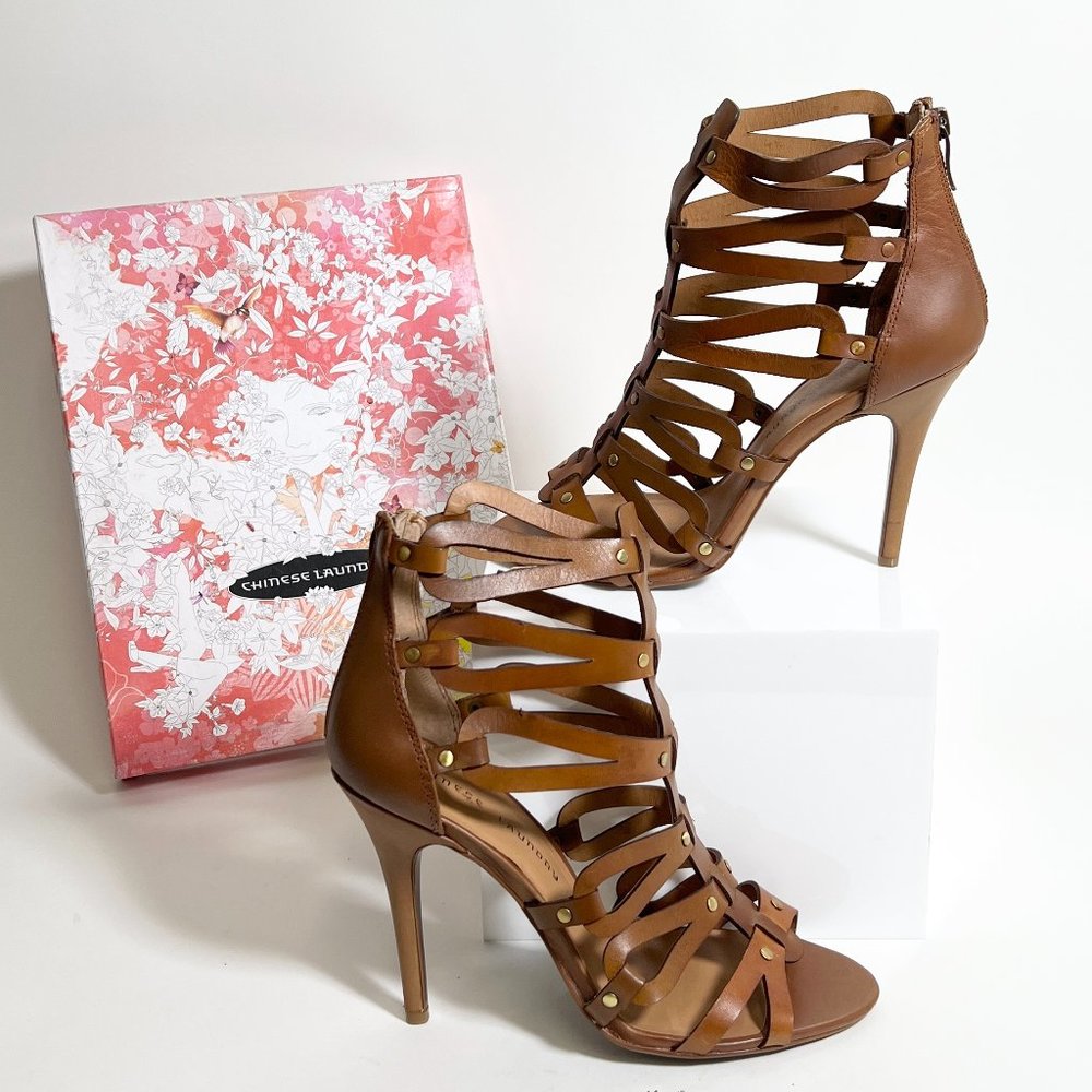 NIB Chinese Laundry Janes Way Heeled Sandals